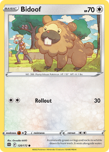 Bidoof 120, Brilliant Stars