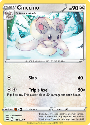 Cinccino 125, Brilliant Stars