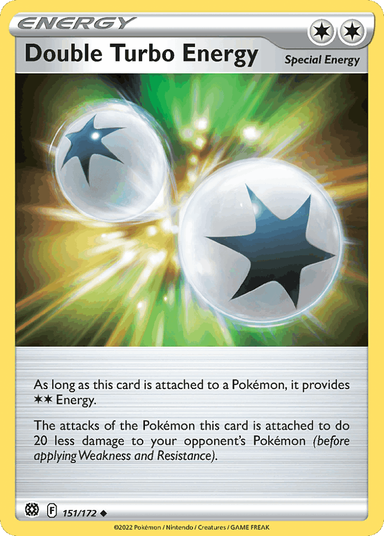 Double Turbo Energy #151 from Brilliant Stars - Uncommon
