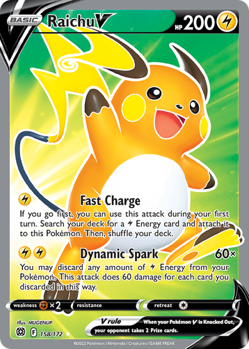 Raichu V 158, Brilliant Stars
