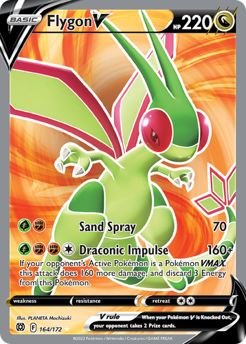 Flygon V 164, Brilliant Stars