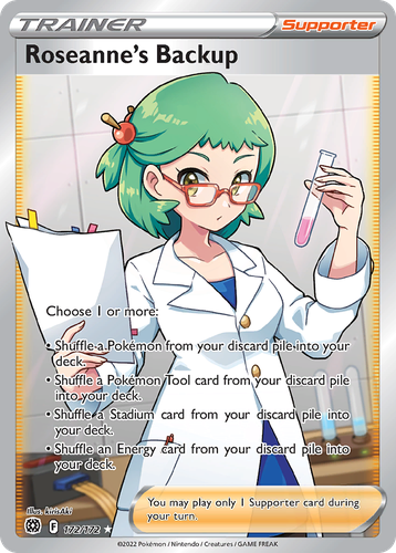 Roseanne's Backup #172 from Brilliant Stars - Rare Ultra - Illustrated by kirisAki