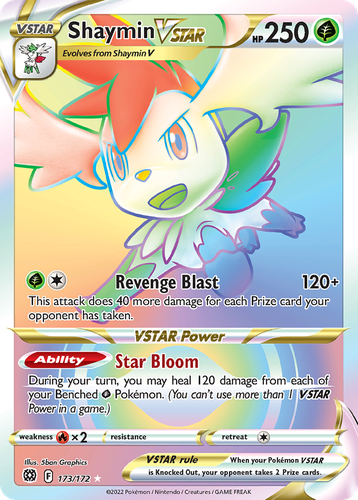Shaymin VSTAR 173, Brilliant Stars