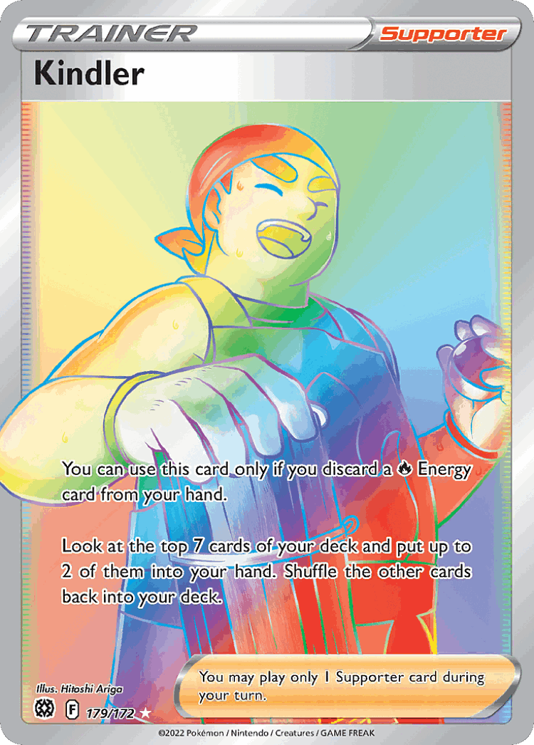 Kindler #179 from Brilliant Stars - Rare Rainbow - Illustrated by Hitoshi Ariga