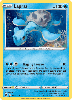 Lapras 31, Brilliant Stars