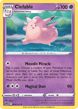 Clefable 54, Brilliant Stars