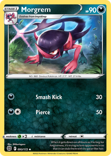 Morgrem #93 from Brilliant Stars - Uncommon - Illustrated by Shiburingaru