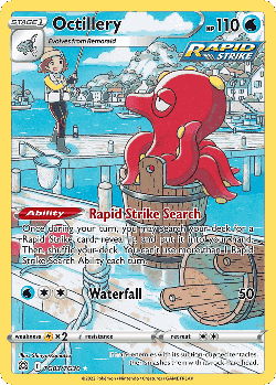 Octillery Pokémon TCG card art