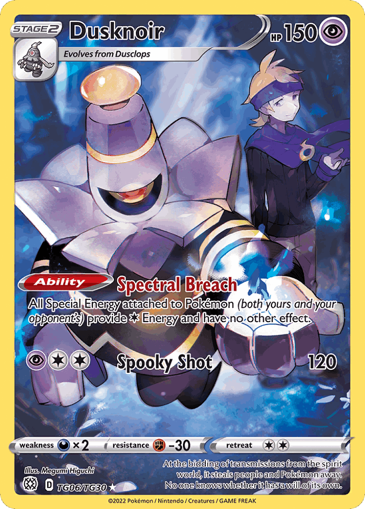 Dusknoir cover card