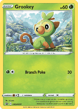 Grookey Pokémon TCG card art