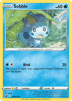 Sobble Pokémon TCG card art