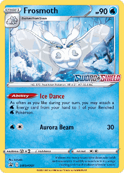 Frosmoth Pokémon TCG card art