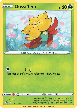 Gossifleur Pokémon TCG card art