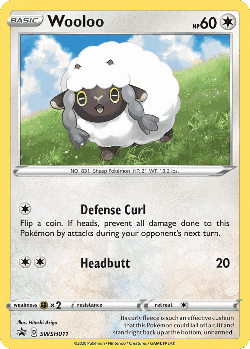 Wooloo Pokémon TCG card art