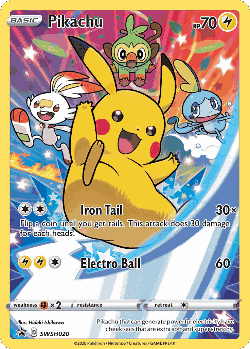 Pikachu Pokémon TCG card art