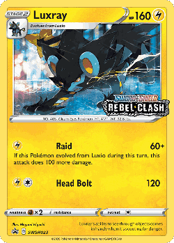 Luxray Pokémon TCG card art
