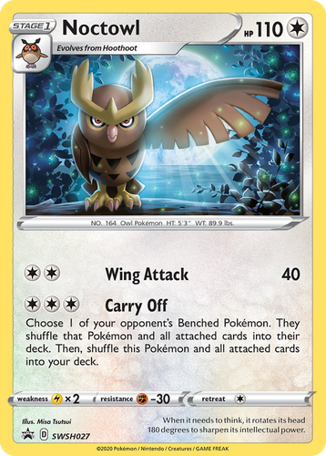 Noctowl 27, SWSH Black Star Promos