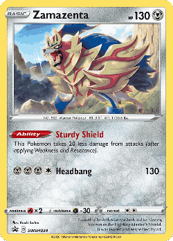 Zamazenta 34, SWSH Black Star Promos