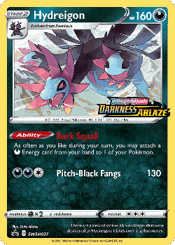 Hydreigon 37, SWSH Black Star Promos