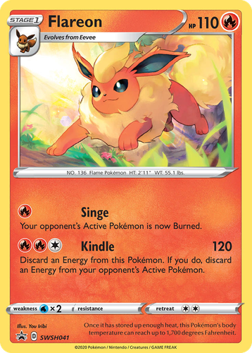 Flareon 41, SWSH Black Star Promos