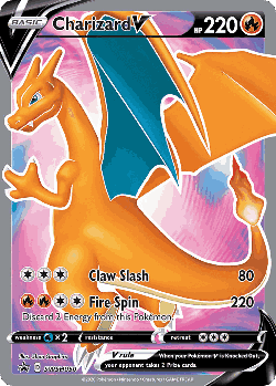 Charizard V 50, SWSH Black Star Promos