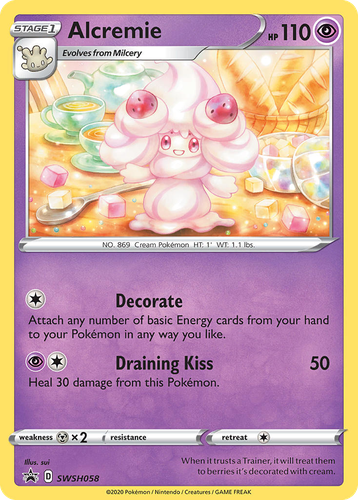 Alcremie 58, SWSH Black Star Promos