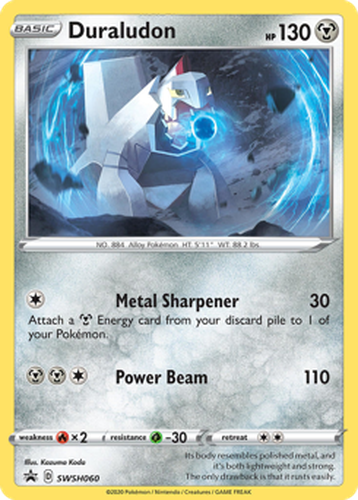 Duraludon #60 from SWSH Black Star Promos - Promo - Illustrated by Kazuma Koda