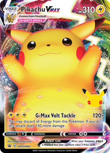 Pikachu VMAX 62, SWSH Black Star Promos