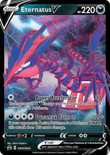 Eternatus V 64, SWSH Black Star Promos