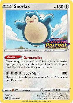 Snorlax 68, SWSH Black Star Promos