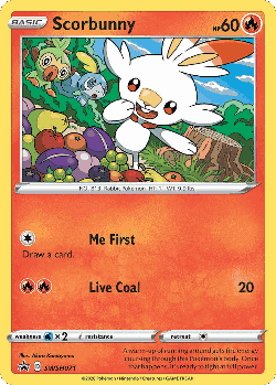 Scorbunny 71, SWSH Black Star Promos