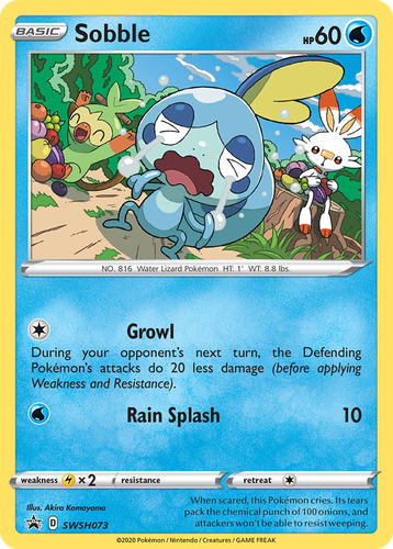 Sobble 73, SWSH Black Star Promos