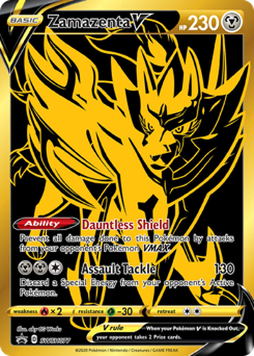 Zamazenta V 77, SWSH Black Star Promos