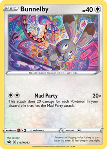 Bunnelby 82, SWSH Black Star Promos
