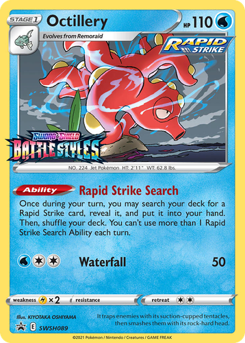 Octillery 89, SWSH Black Star Promos