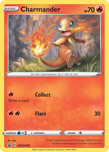 Charmander 92, SWSH Black Star Promos