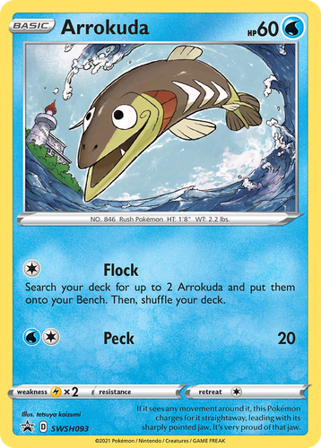 Arrokuda 93, SWSH Black Star Promos
