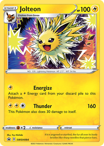 Jolteon 94, SWSH Black Star Promos