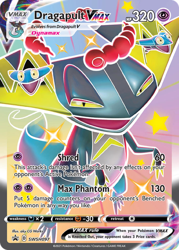 Dragapult VMAX 97, SWSH Black Star Promos