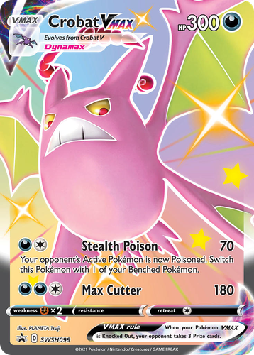 Crobat VMAX 99, SWSH Black Star Promos