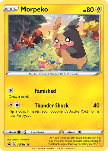 Morpeko 116, SWSH Black Star Promos