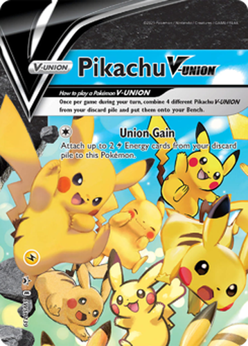 Pikachu V-UNION 139, SWSH Black Star Promos