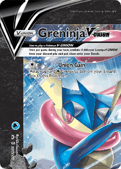 Greninja V-UNION 155, SWSH Black Star Promos