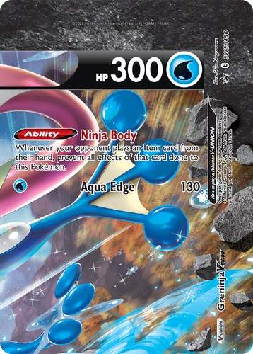 Greninja V-UNION 156, SWSH Black Star Promos