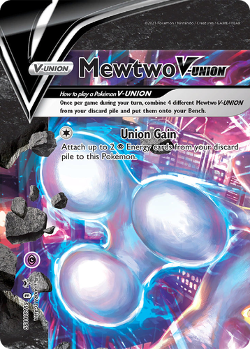 Mewtwo V-UNION 159, SWSH Black Star Promos
