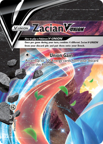 Zacian V-UNION 163, SWSH Black Star Promos