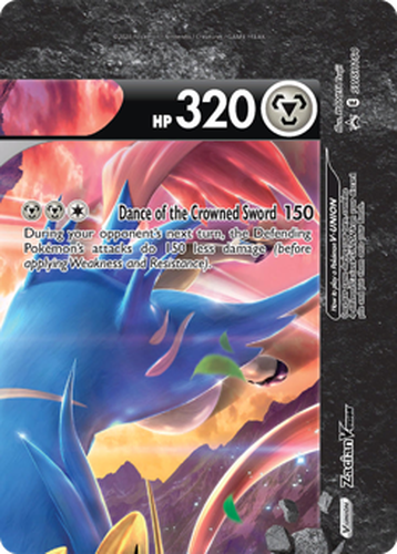 Zacian V-UNION 164, SWSH Black Star Promos