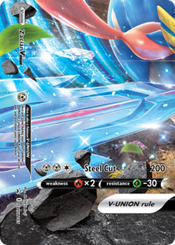Zacian V-UNION 165, SWSH Black Star Promos