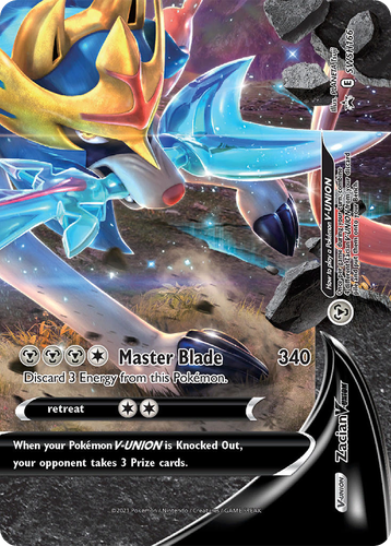 Zacian V-UNION 166, SWSH Black Star Promos