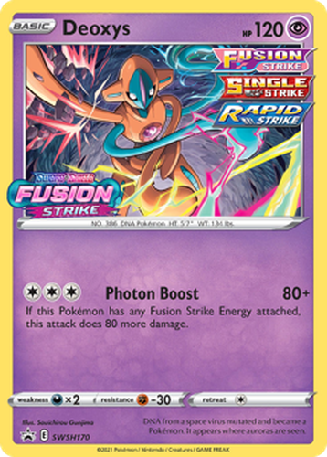 Deoxys 170, SWSH Black Star Promos